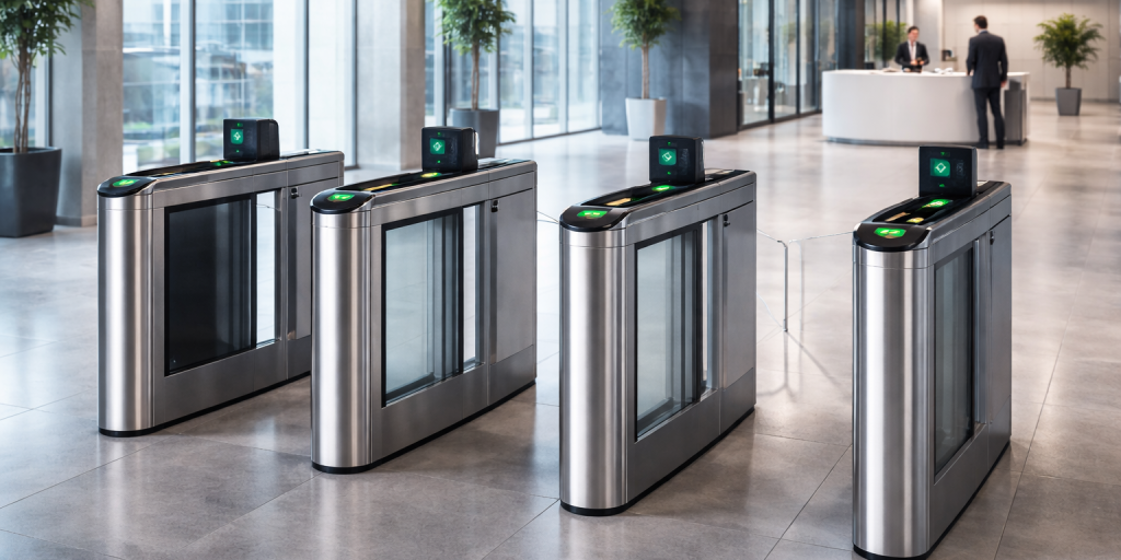 Tornos control de acceso oficinas